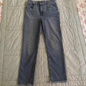 Madewell The Perfect Vintage Jean w/ Raw Hem - Women's Size 27